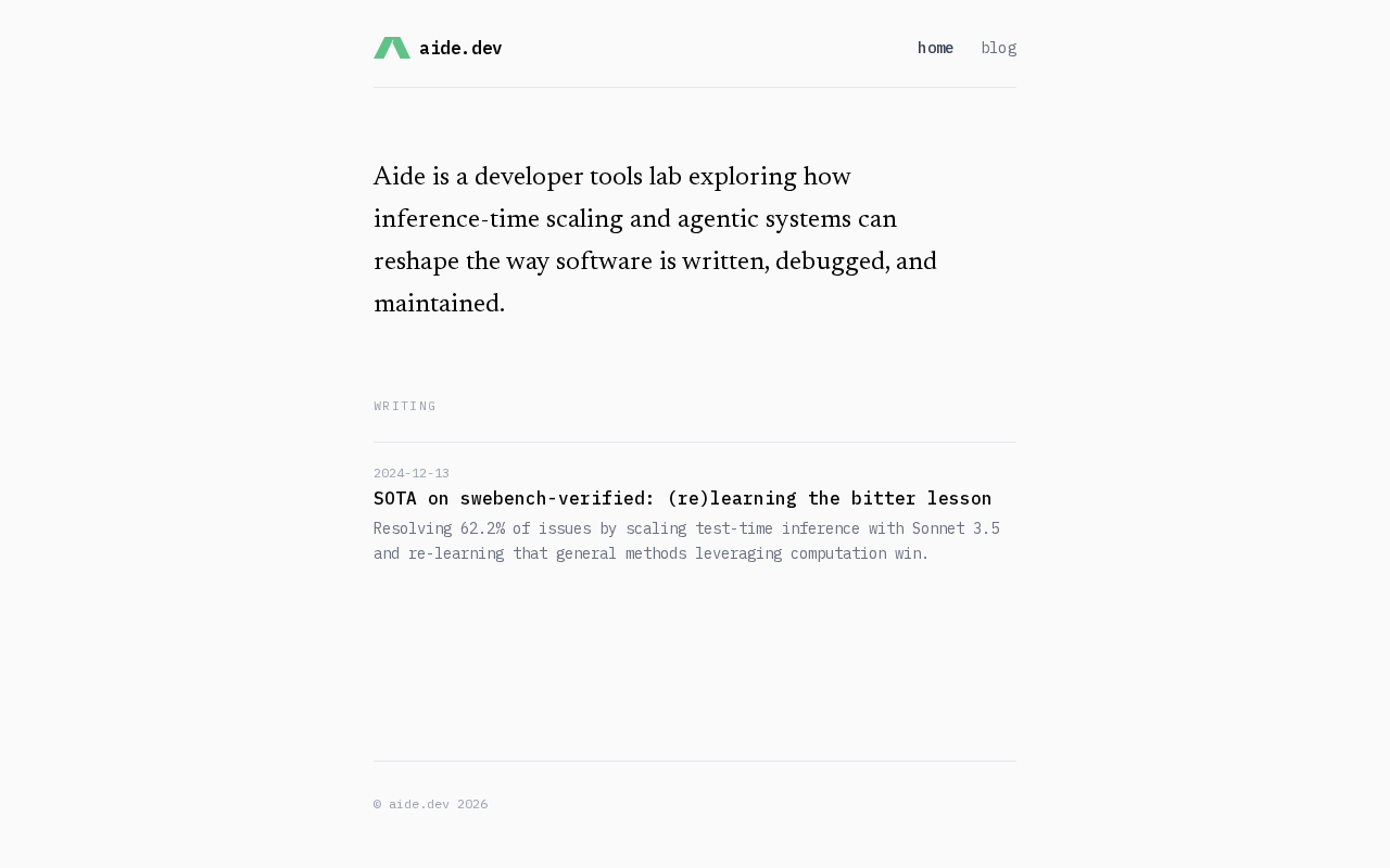 Інтерфейс aide