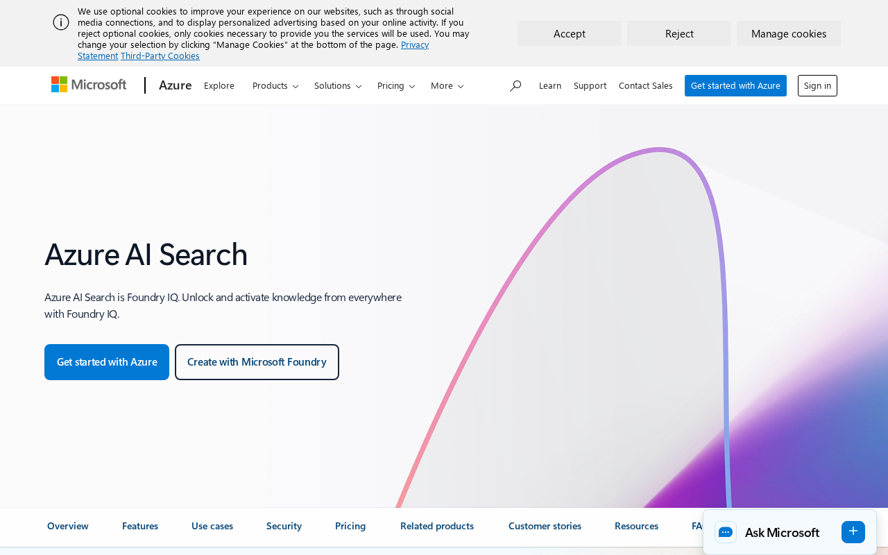 Інтерфейс aisearch-openai-rag-audio