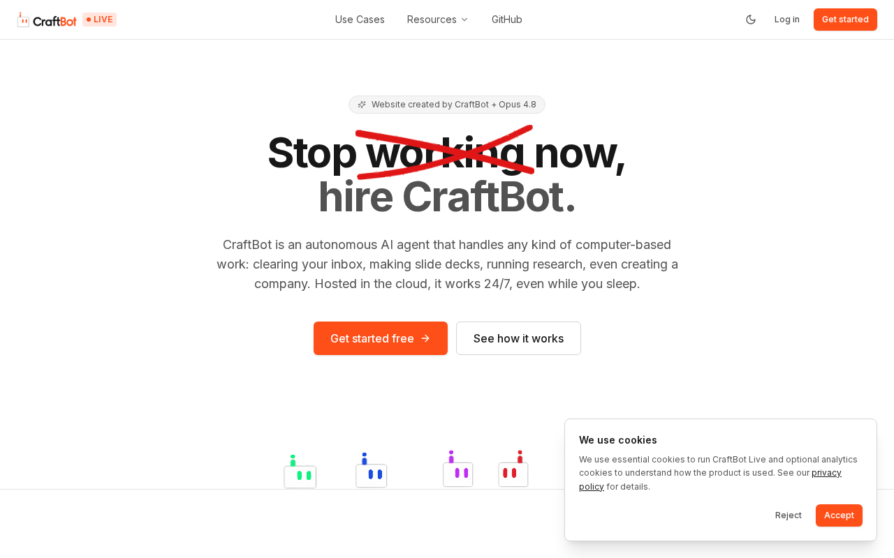 Інтерфейс CraftBot