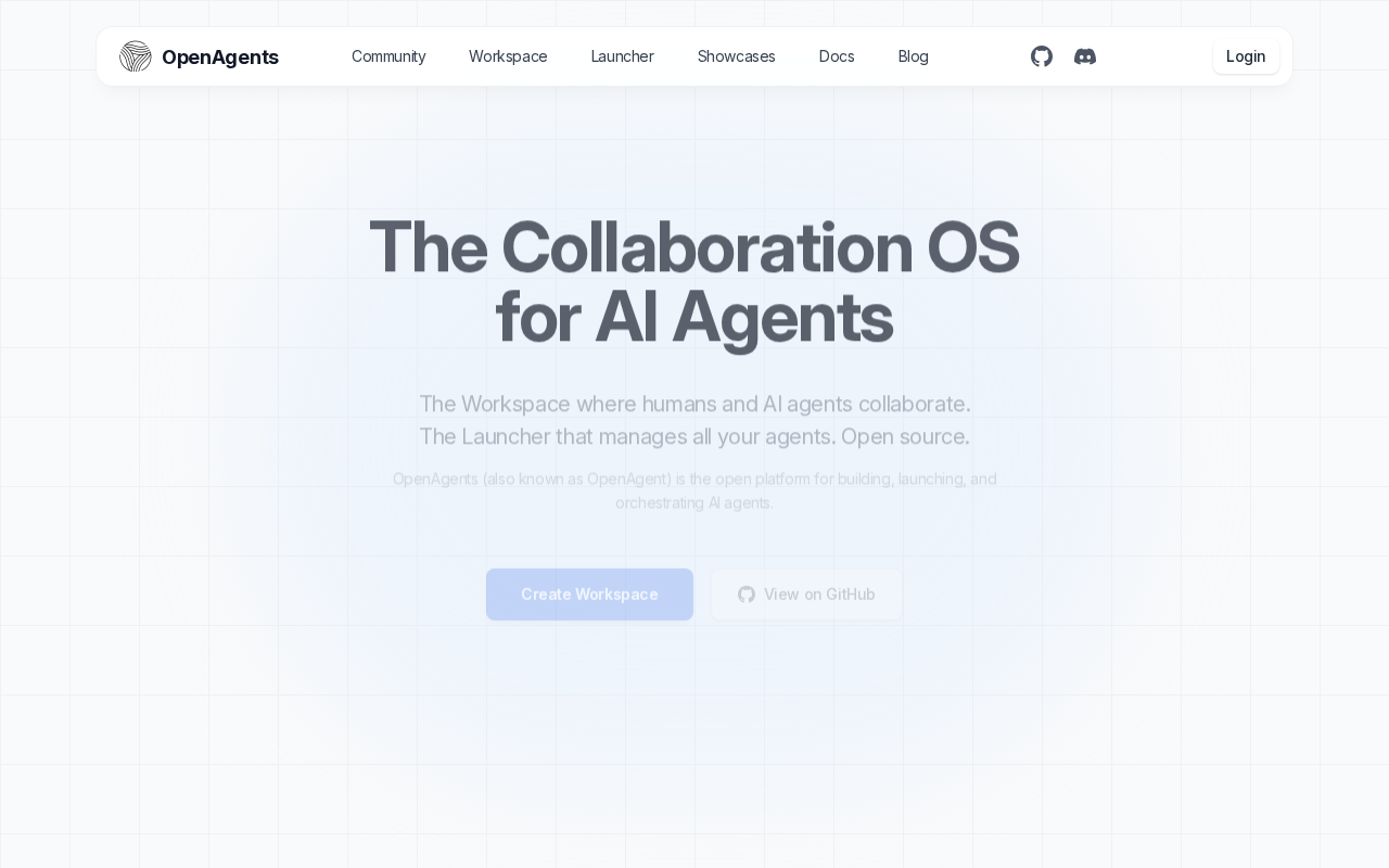 Інтерфейс OpenAgents